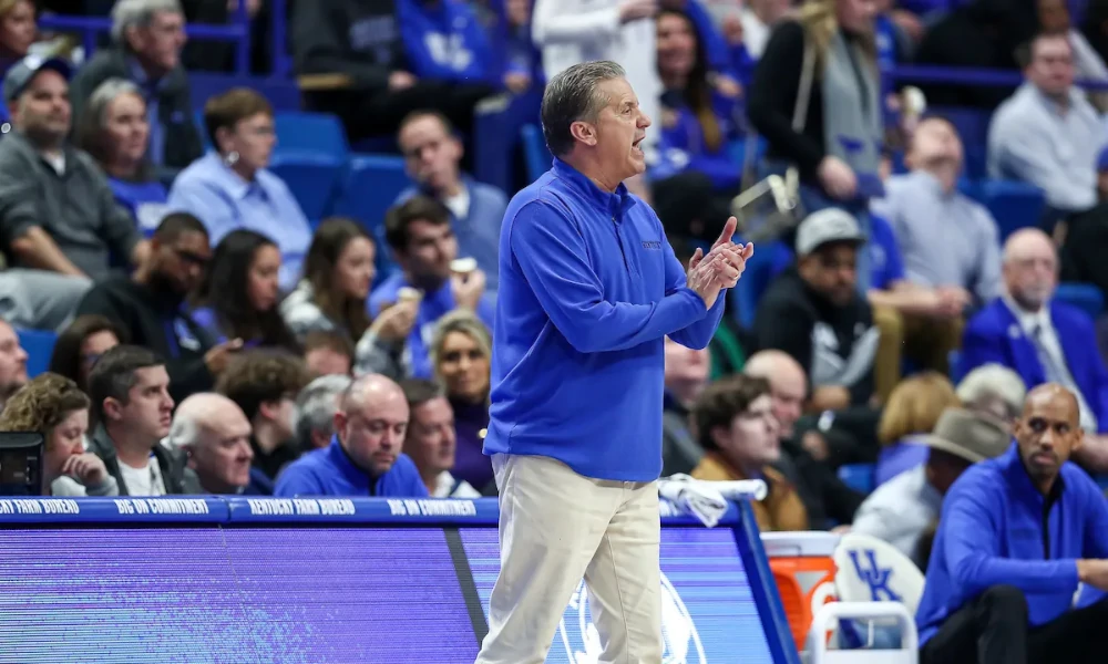 John Calipari and Kentucky Wildcats recap Arkansas - A Sea Of Blue