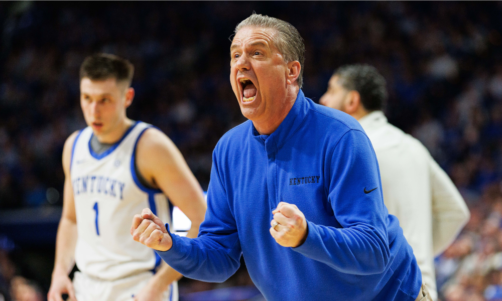 John Calipari frustrated as Kentucky plays Vanderbilt at Rupp Arena