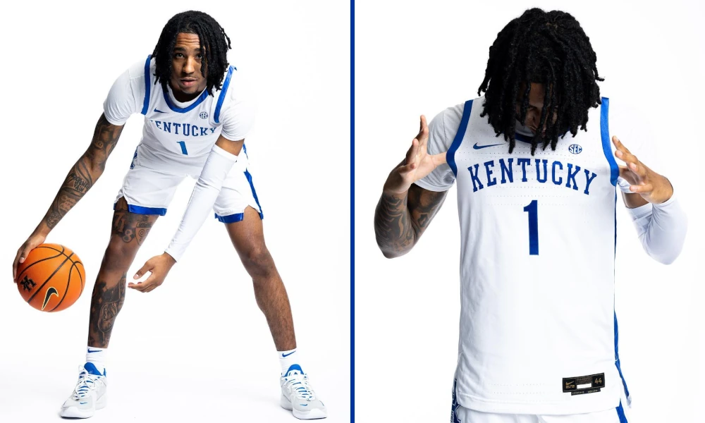 Five-star prospect Boogie Fland commits to play basketball at Kentucky.
