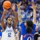 The Kentucky Wildcats will take on the Kansas Jayhawks in the State Farm Champions Classic.