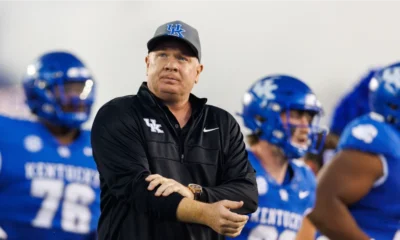 Kentucky football coach Mark Stoops has been linked to the Texas A&M job.