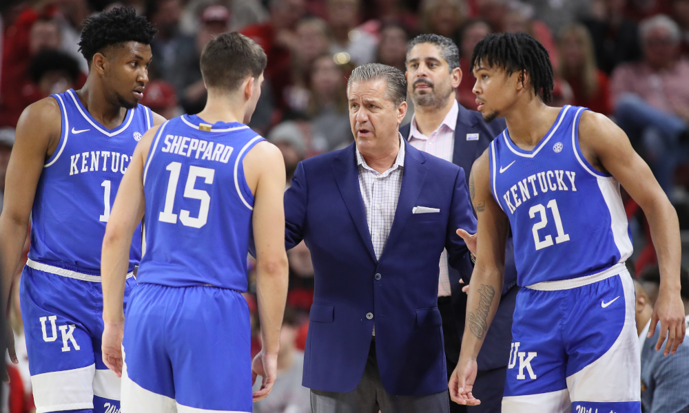 John Calipari Says This Kentucky Team Is the Hardest Working Team