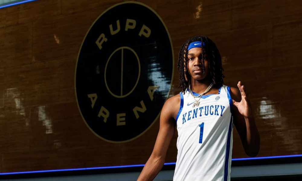 2025 five-star guard Jasper Johnson has committed to Kentucky, gives Mark Pope his highest-ranked commitment.