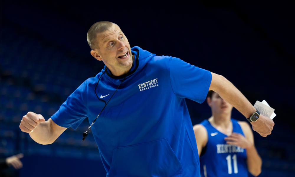 In his first season as the Kentucky basketball head coach, Mark Pope is making sure his players "understand the assignment".