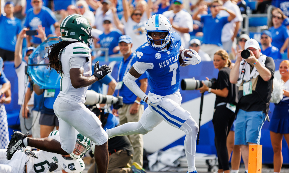 The Kentucky Wildcats had their best offensive performance of the season in a 41-6 victory over the Ohio Bobcats.