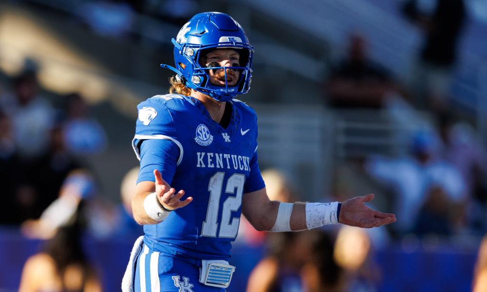 Kentucky Wildcats struggled against South Carolina in a 31-6 loss, and so did quarterback Brock Vandagriff