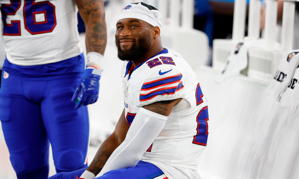 Buffalo Bills rookie running back Ray Davis opens up about his journey from homelessness to the NFL, and his desire to help others.