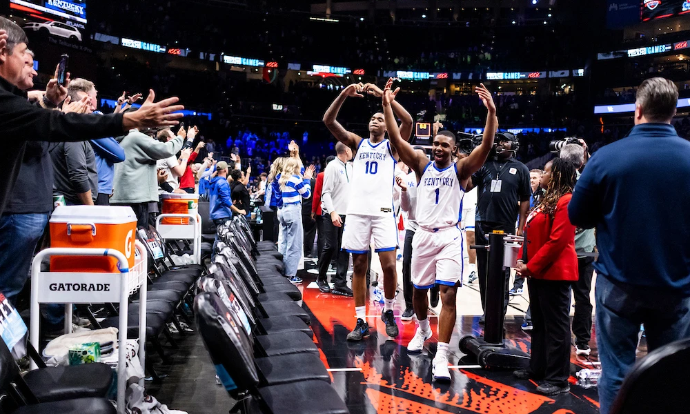 The Kentucky Wildcats are the early surprise of the college basketball season, receiving high praise after a big win over Duke.