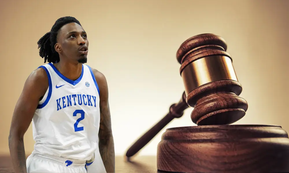 Kentucky transfer Aaron Bradshaw is alleged to be involved in a college gambling scandal.