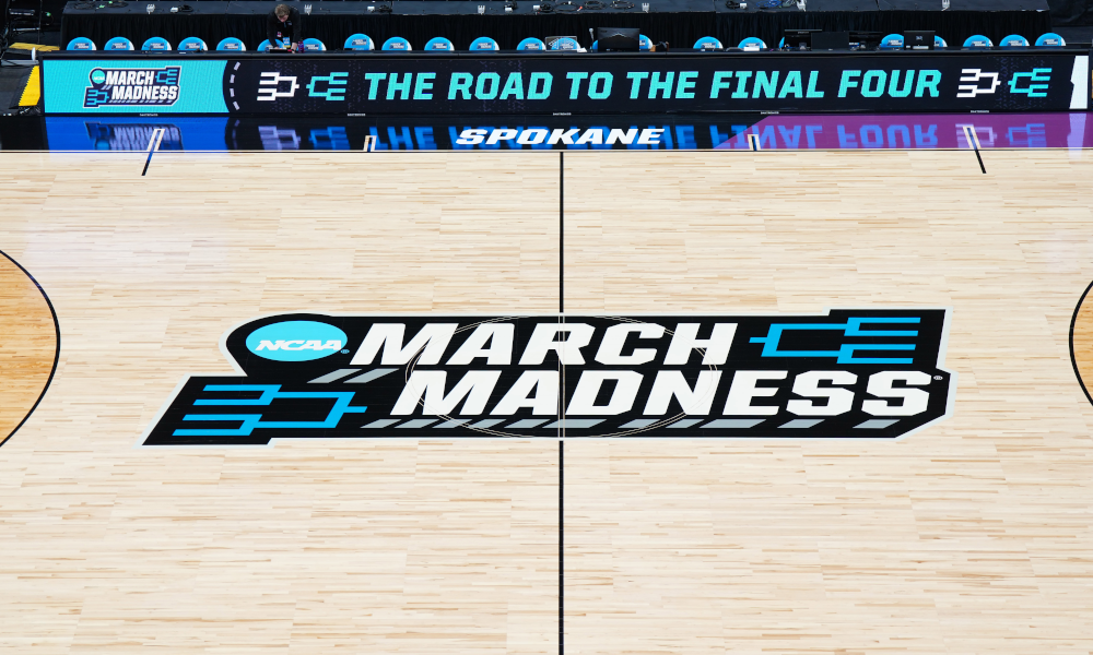 NCAA Tournament March Madness court