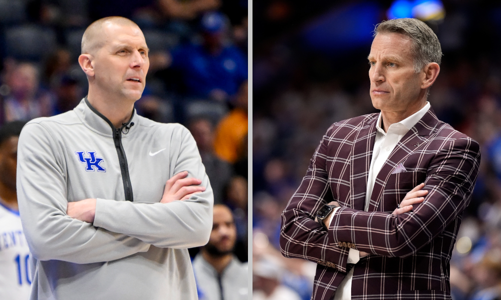 Alabama head coach Nate Oats takes a subtle shot at Mark Pope and Kentucky.