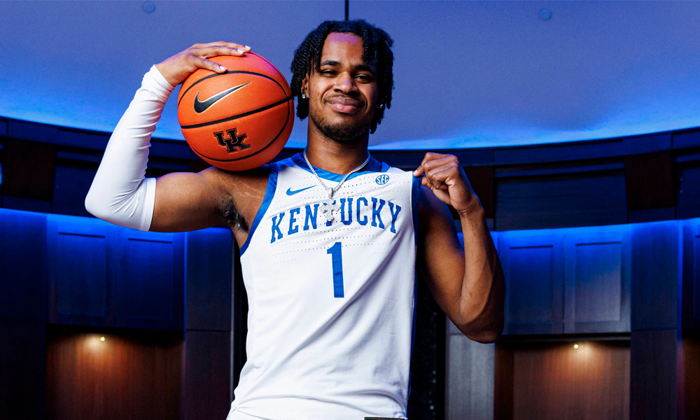 Lexington native and George Rogers Clark KHSAA MVP Jerone Morton has signed with Kentucky Basketball, fulfilling a lifelong dream to play for the Wildcats, the program he grew up cheering for.
