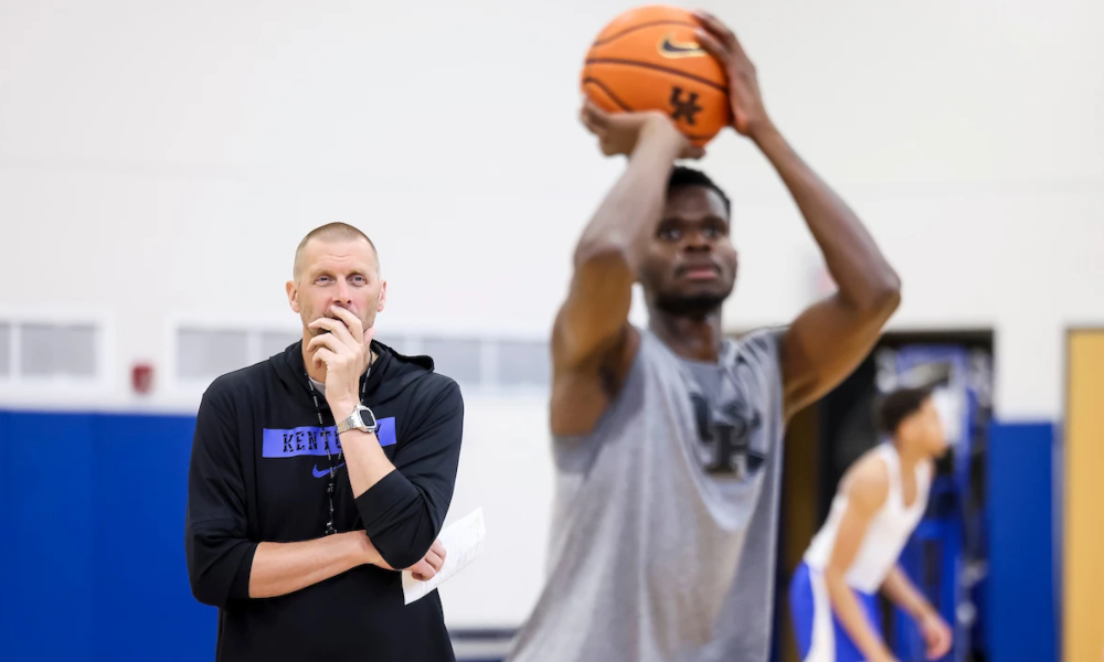 Where Kentucky basketball stands in ESPN and CBS Sports updated way-too-early rankings after more coaching changes, player additions, and injuries.