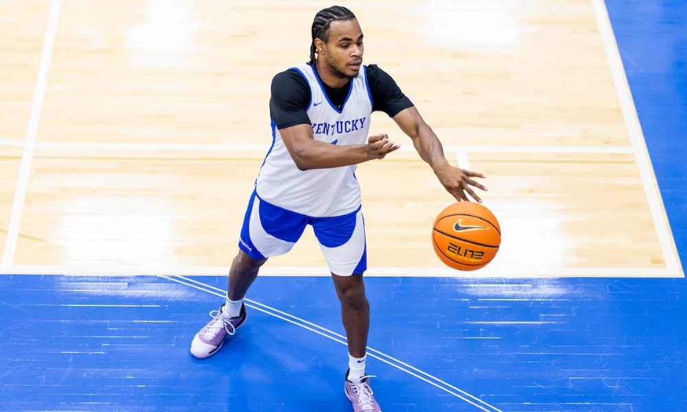 Kentucky guard Jerone Morton says he it is a "blessing" to be living a childhood dream of playing for Kentucky basketball, and is bringing a veteran presence to the backcourt.