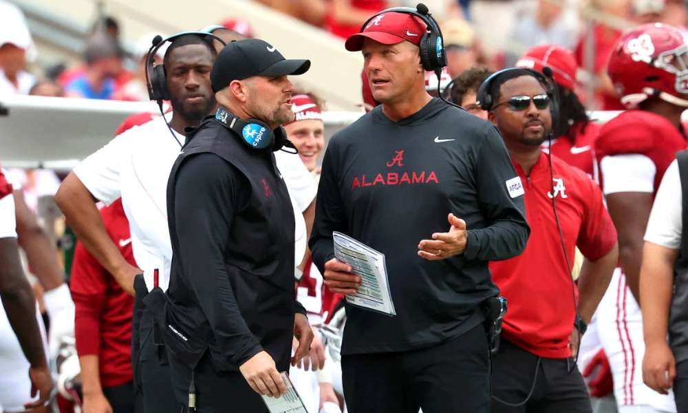 Alabama coach Kalen DeBoer sees major changes in Kentucky football’s offense, led by Will Stein, CJ Baxter and a versatile group of playmakers.