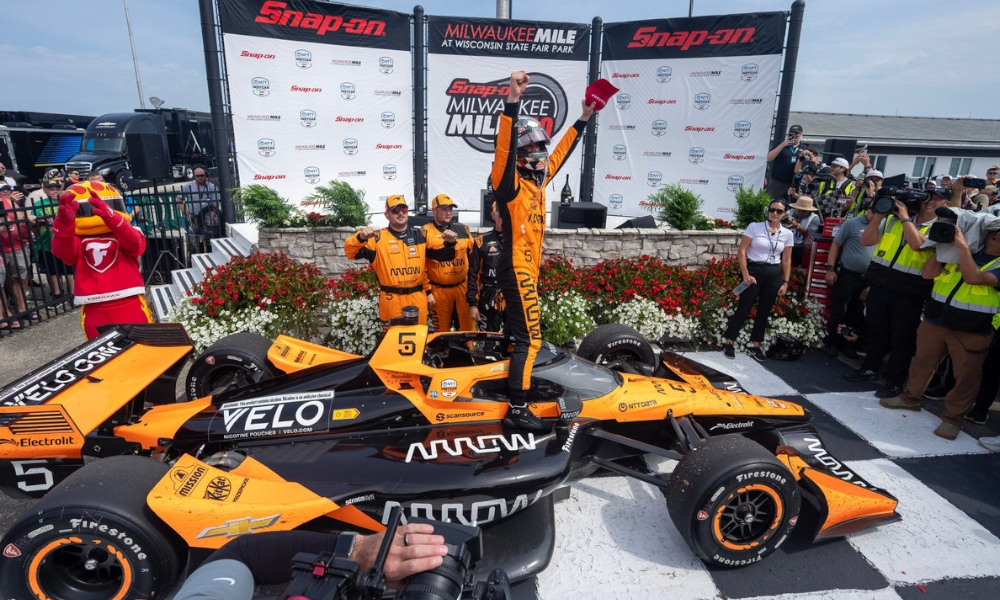 Alex Palou clinches his fifth IndyCar championship as Pato O'Ward sweeps the Milwaukee Mile, turning around his oval struggles in dominant fashion.